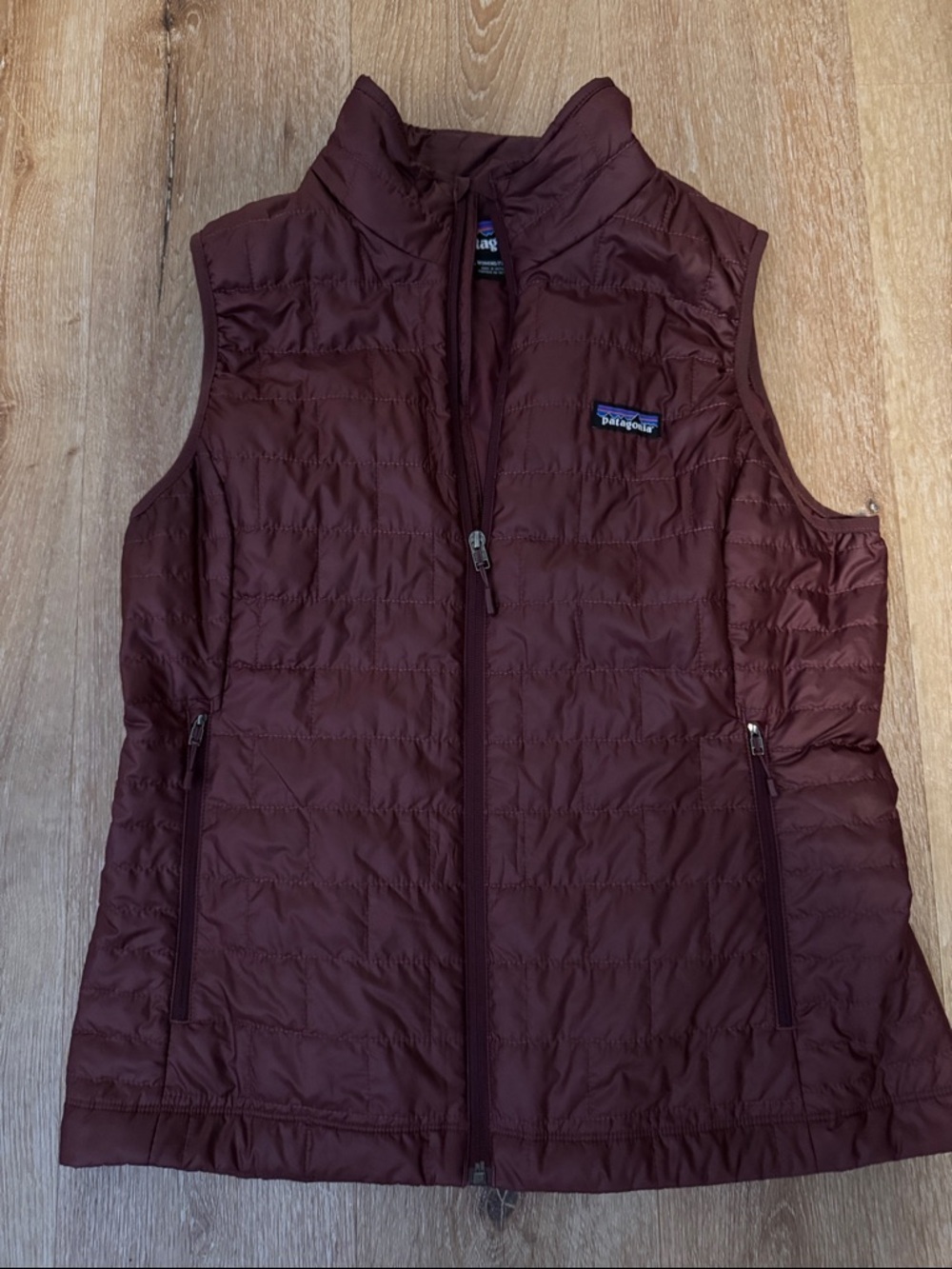 Patagonia Women's Maroon Lightweight Quilted Vest